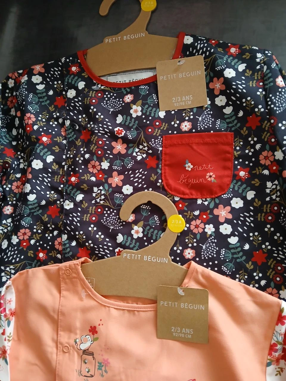 Blusa delantal pintura niña Petit Béguin 92/98 cm 2/3 años – photo 3